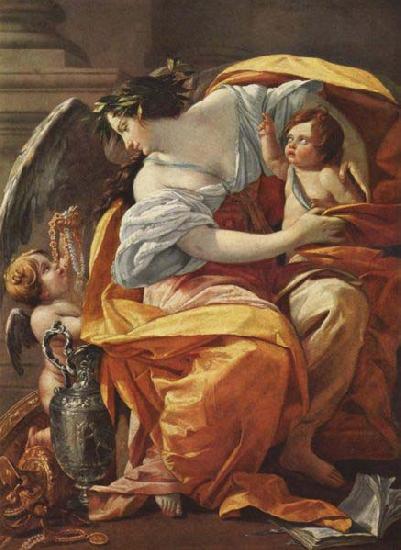 Simon Vouet Allegory of La Richesse oil painting picture